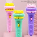 【HOT】 Flashlight Projector Torch Lamp Toy Cute Cartoon Creativity Toy Torch Lamp Flashlight Projector Toy Baby Sleeping Story Book. 