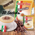 Good day Cappuccino (10 Sachets) Instant Coffee Original and Best Quality. 