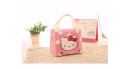 Insulation HOT and COLD Lunch Bag Multi Designs Canvas Bags Fresh Handbag Thickened Aluminum film Bag. 
