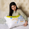 Relaxsit Ball Fibre White cotton Pillow - High-quality Ball Fiber pillows, Super soft and Firm Support cushion Quilted cotton Pillow & Bolsters - Bedding Pillow -  Single - Pack of 2 & 4. 