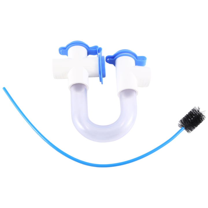 Standard Condensate Trap PVC U Trap Standard Condensate Trap Set 3/4 Inch for HVAC Systems, Air Conditioner, Effectively Drains Condensate