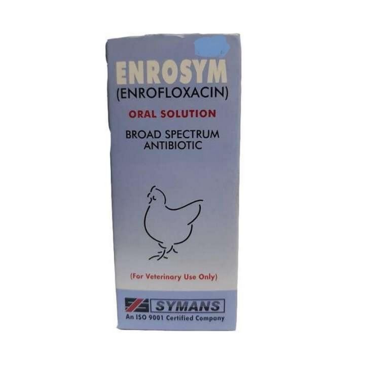 Enrosym Antibiotic  (For All Types Of Parrots , Pigeons , Hens ,Birds & Poultry)- 100ml