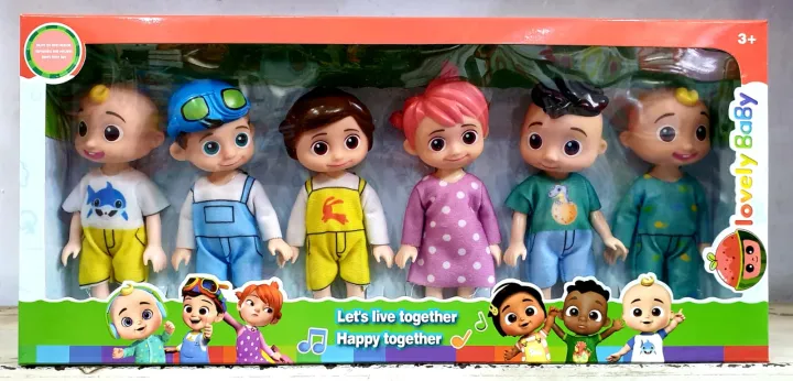 CooComelon%20Character%20Friends%20&%20Family,%206%20Figure%20Pack%20-%20%20Toys%20for%20Babies%20and%20Toddlers%20-%206%20Inch%20-%20Image%202