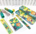 Creative Cartoon Stationery Set For Boys & Girls | Cartoon Print  Stationery Set for School Kids. 
