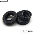 ID 17mm NBR Oil Seal TC-17*25/27/28/30/32/35/40/45/47*5/7/8/10mm Nitrile Rubber Shaft Double Lip Oil Seals. 