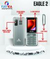 Faywa Eagle 2 - 4 Sims Mobile - 4 Active Sims - PTA Approved - 3500mAH Battery - Voice changer -2000 Contacts Save Memory - 50 Games - 2.4 Inch Display - Auto Call recording - Wireless FM Radio - Smart Camera - Audio & Video player - 1 Year brand warranty. 