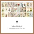 RHS Online 60PCS Past Notes Series Basic Material Paper DIY Album Journal Planner Diary Crafts Scrapbooking. 