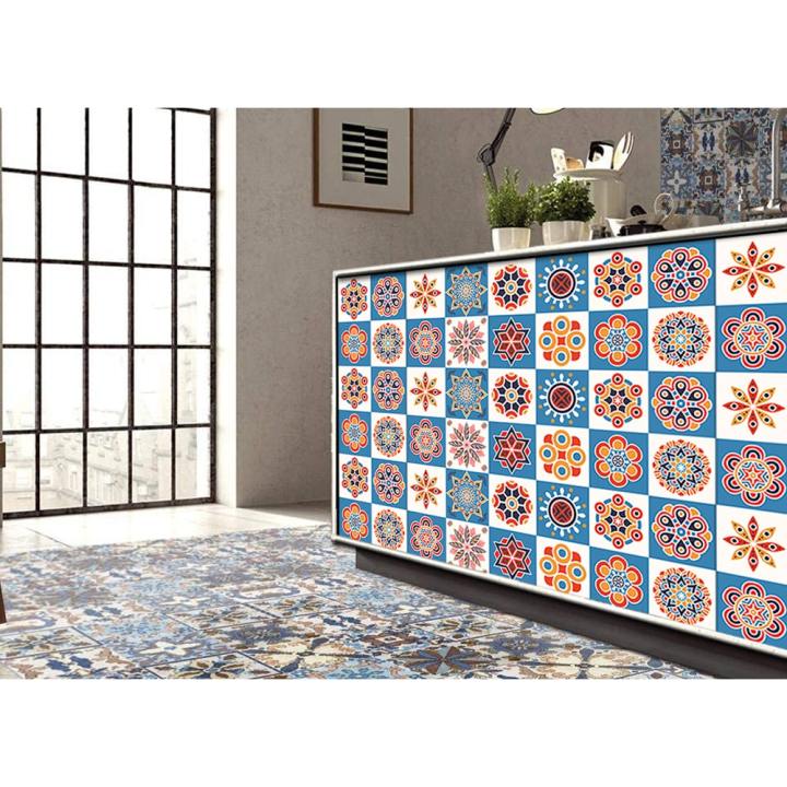 Pack%20Of%2012%20-%20Traditional%20Talavera%20Tiles%20Stickers%20For%20Bathroom%20&%20Kitchen%20-%20Image%205