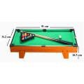 Kids Mini Snooker Billiard Table Wooden Board Game Toy Professional Indoor Billiard Table. 