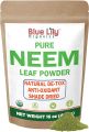 Blue Lily Organics Neem Leaf Powder (Azadirachta indica) , 100% Pure, Certified Organic,200g. 