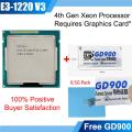 Xeon E3 1220 V3 Processor 4th Generation CPU with Free GD900 Thermal Paste. 