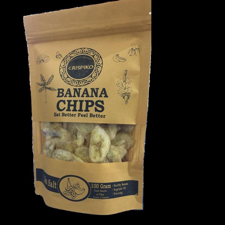 Banana Chips sea salt  Buy 3 Packets of any Flavours in Rs 1200 .
