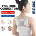 Electric Vibrational Posture Corrector, Comfortable Adjustable Therapy for Upper, Lower, Back & Shoulder Pain Relief, Back Brace Smart belt with USB Support. 