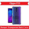 Oppo F11 Back Cover Transparent Extra Bumper Anti Shock Soft Crystal Clear Case For Oppo F11. 
