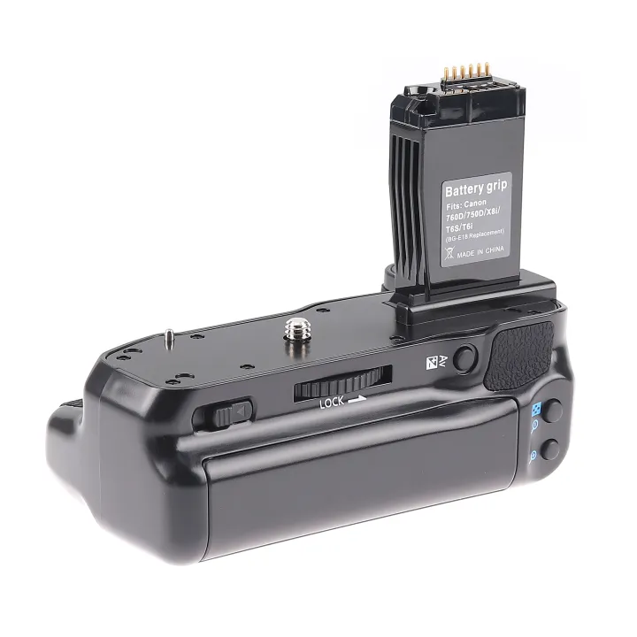 BATTERY%20GRIP%20FOR%20CANON%20760D/750D/X8I/T6S/T6I/77d/800d%20CAMERA%20-%20Image%202