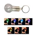 LED Flashlight Light Bulb Key Ring Keychain Lamp Torch Rainbow Color Gift. 
