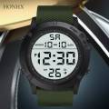 sport watch Fashion Men's Military Sports Watch Luxury LED Digital Water Resistant Watch. 