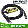 USBACAB230 For Delta DVP PLC Programming Cable USB-DVP USB TO RS232 Adapter For Xinje XC/XD/XE Date Line. 