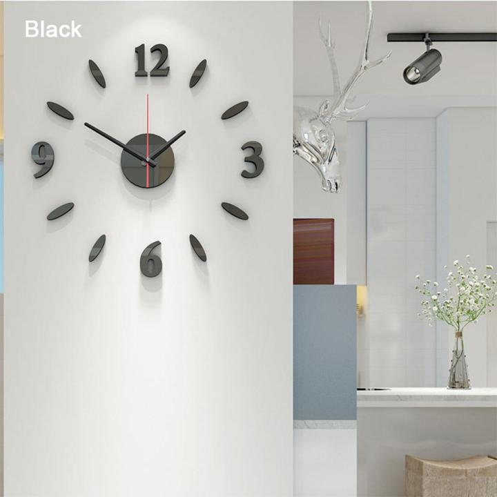 Luminous DIY Clock Home Simplicity Silent Fashion Wall Clock Living