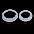 Uequilib 10Pcs Silicone Sealing O-Rings Gaskets Seals for 4.5cm 5.2cm Vacuum Bottle Cover Stopper Thermal Cup Lid Bullet Flask Covers Bottle Accessories new. 