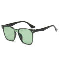 Scratch-Resistant Polarized Sunglasses High-Definition Lightweight Retro Square Frame Sunglasses Anti-Glare Uv Protection Designer Eyewear for Driving Outdoor Activities Men'S Fashion Women'S Fashion. 