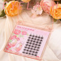 ANJOSIRMA Upgrade Eyelashes, Self grafting false eyelashes, Natural Individual Cluster EyeLashes, Quick DIY Eyelash Extensions. 