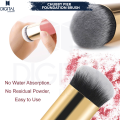 Makeup Brush Chubby Pier Foundation Brush Professional Cosmetic Makeup Brushes, Flat Cream Makeup Brushes, Foundation Tool for Blending Liquid Cream or Flawless Powder, Makeup Cosmetic Tool for Blending. 