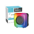 Greatnice GTS 1373 flame light Portable Rechargeable Wireless Bluetooth Speaker With FM Radio USB & SD Card Supported High Quality Sound. 