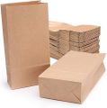 40 Lunch Bags Brown Kraft Paper Sacks School Beer food bag bakery bag Shipping Size 9.5x6 inch. 
