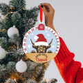 Oufeiton Fireplace Mantel Decoration Wooden Christmas Countdown Calendar Han g Decor for Home Wall Festive Design Days Until Christmas Sign Favorite Christmas Countdown Decoration. 