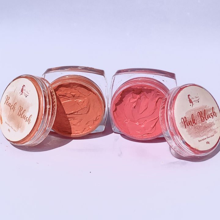 Pro Nature Pink and Peach Blush | Pigmented | Creamy | Long Lasting | 10g