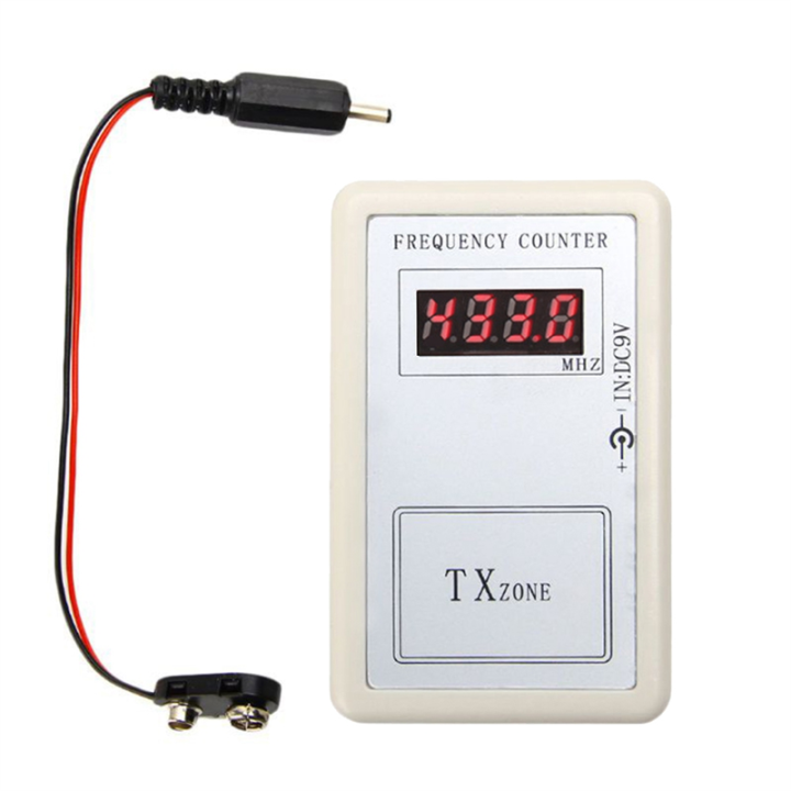 Handheld Remote Control Wireless Frequency Meter Replacement Spare Parts Digital Counter Tester 250-450MHz for Car Auto Garage Door