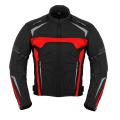 Motorbike Red Jacket Minarat’s  Men Waterproof Textile Biker Armoured CE Cordura. 