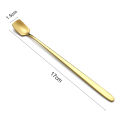 Trendiq Medicine Spoon Portable Square Head Stainless Steel Kitchen Soup Scoop for Cooking. 