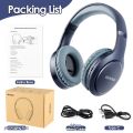 Siindoo JH-919 Wireless Bluetooth Headphones | Foldable Stereo Earphones with Super Bass & Noise Reduction Mic Headset | Premium Sound Quality & Ultra-Long Playtime. 