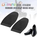 【Footprint】 Demine Rubber Outsoles Repair For Men Leather Shoes Soles Non-Slip Glue Stick Ground Grip Forefoot Pads Replacement Cushion Sole. 