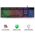 MK800 3-in-1 Pack Empire Gaming - AZERTY RGB 105 Keys 19 Keys Anti-Ghosting - Ergonomic Gaming Mouse - 2400 DPI - Mouse Mat - PC PS4 PS5 Xbox One/Series Mac. 