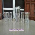 Glassware 7 pice water set. 