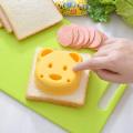 Party-Hut Cute Teddy Bear Shape Sandwich Cutter Bread Toast Pocket Cake Tool Pack of 1. 