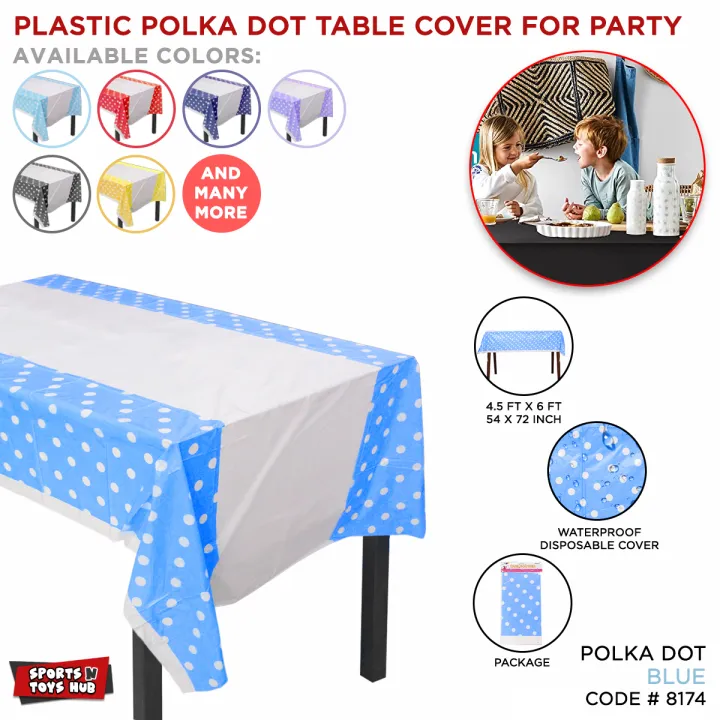 Table%20Cover%20For%20Party%20Decoration%20Polka%20Dot%20Waterproof%20Stain%20Resistant%20Disposable%20Covers%20Table%20Runner%20Wrinkle%20Free%20Plastic%20Sheet%20For%20Event%20Decoration%20Theme%20Birthday%20Party%20Event%20Decor%20Wedding%20Anniversary%20Baby%20&%20Bridal%20Shower%20-%20Image%202