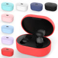 Silicone protective cover earphone case for Xiaomi Redmi airdot TWS Bluetooth earphone Fashion version Wireless. 