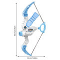 2in1 Bubbles & Water Shooter Bow & Arrow - 777-4A - Random Color. 