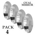 Oval Shape Flexible Self Adhesive Non-Glass Mirror Sticker, Oval Shape Mirror Sticker, Self Adhesive Wall Mirror Sticker, Mirror Wall Sticker, Oval Shape Mirror Sheet, Mirror Wall Sheets. 