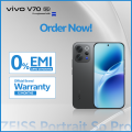 vivo V70 - 12GB RAM - 256GB/512GB ROM - 50MP ZEISS Camera - 6500 mAh Battery - SDM 7 Gen 4 Processor - Official PTA Approved. 