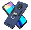 Infinix Note 7 Anti-Drop Hybrid Magnetic Hard Armor Case with Ring Holder Cover. 