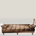 Customize Sofa CumBed 3 Seater Brown & Valvet  Special Offer Available. 