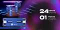 Dany Airdots 110 TWS Earbuds with Charging Case, Airdotds with woofer Bluetooth Wireless Earphone. 