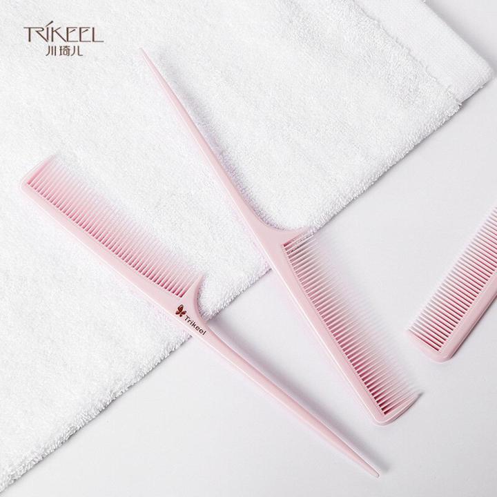 Plastic Pointy-Tail Comb Hairdressing Section Styling Comb Highlights Comb Hair Comb Long Hair Pointed Small Comb
