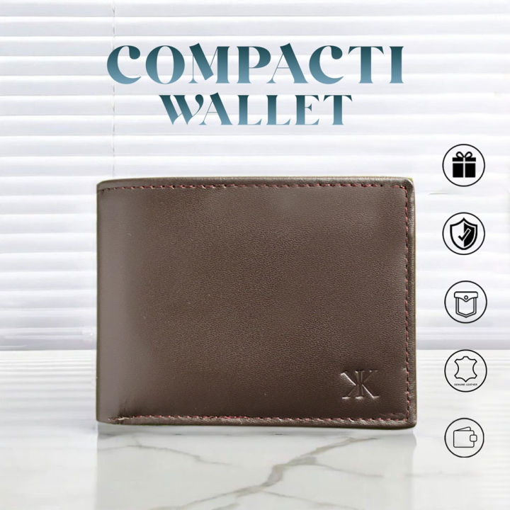 Genuine%20Leather%20Men's%20Purse%20Wallet%20For%20Men%20BiFold%20%5B%20Compact%20Size%20%5D%20Wallet%20Clasp%20-%20Image%205