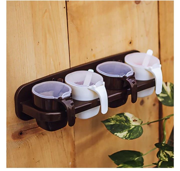Chilli Spice Rack 4 in 1 (with Hanging) | Daraz.pk
